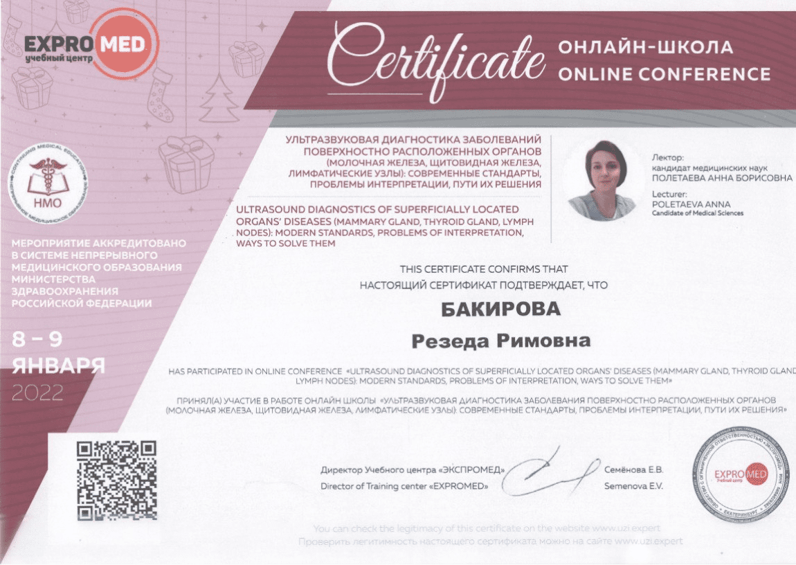 Ультразвук поверхностных органов онлайн